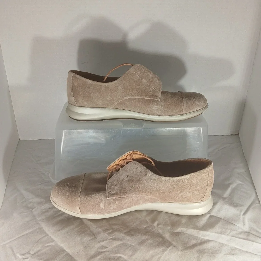 Samuel Hubbard Plain Toe Suede‎ Oxford Shoes Mens US 9 EU 40 UK 7 Tan Comfort